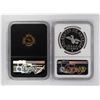 Image 2 : 1792-2017 Half Disme 1/10 oz. Gold & 1oz. Silver Medals NGC PF70 W/ Moy Signature Set