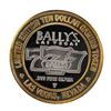 Image 1 : .999 Silver Ballys Las Vegas $10 Casino Limited Edition Gaming Token