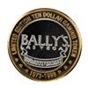 Image 2 : .999 Silver Ballys Las Vegas $10 Casino Limited Edition Gaming Token
