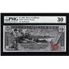 Image 1 : 1896 $1 Educational Silver Certificate Note Fr.224 PMG Very Fine 30