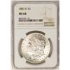 Image 1 : 1883-O $1 Morgan Silver Dollar Coin NGC MS64