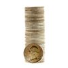 Image 1 : Roll of (40) Brilliant Uncirculated 1961 Washington Quarter Coins Nice Toning
