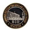 Image 2 : .999 Silver Maxim Hotel & Casino Las Vegas, NV $10 Limited Edition Gaming Token