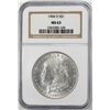 Image 1 : 1904-O $1 Morgan Silver Dollar Coin NGC MS63 Amazing Reverse Toning
