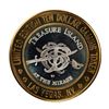 Image 2 : .999 Fine Silver Treasure Island Las Vegas, Nevada $10 Limited Edition Gaming Token