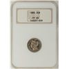 Image 1 : 1885 Proof Three Cent Nickel Coin NGC PR65
