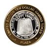 Image 2 : .999 Silver Plaza Las Vegas, NV $10 Casino Limited Edition Gaming Token