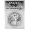 Image 1 : 2016 $1 American Silver Eagle Coin ANACS MS70 First Day of Issue