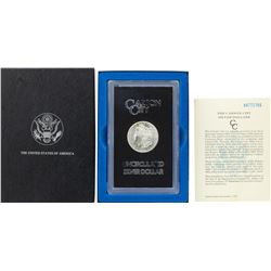 1884-CC $1 Morgan Silver Dollar Coin GSA Hoard Uncirculated w/ Box & COA