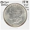 Image 1 : 1878 7TF Rev '79 $1 Morgan Silver Dollar Coin