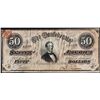 Image 1 : 1864 $50 Confederate States of America Note