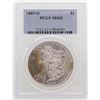 Image 1 : 1885-O $1 Morgan Silver Dollar Coin PCGS MS62 Nice Toning