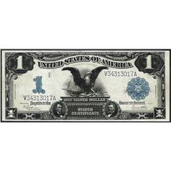 1899 $1 Black Eagle Silver Certificate Note