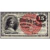 Image 1 : March 3, 1863 Fourth Issue Fifteen Cent Fractional Currency Note