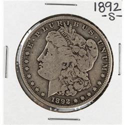 1892-S $1 Morgan Silver Dollar Coin