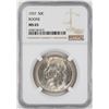 Image 1 : 1937 Boone Commemorative Half Dollar Coin NGC MS65