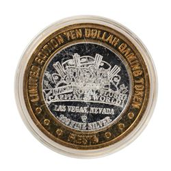 .999 Silver Fiestas Slothouse Las Vegas $10 Casino Limited Edition Gaming Token