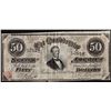 Image 1 : 1861 $50 Confederate States of America Note