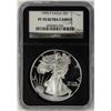 Image 1 : 1995-P $1 Proof American Silver Eagle Coin NGC PF70 Ultra Cameo Black Core