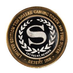 .999 Silver Desert Inn Las Vegas, Nevada $10 Limited Edition Gaming Token