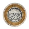 Image 2 : .999 Fine Silver Grand Casino $10 Limited Edition Gaming Token