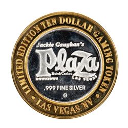 .999 Silver Plaza Las Vegas, NV $10 Casino Limited Edition Gaming Token