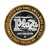 Image 1 : .999 Silver Plaza Las Vegas, NV $10 Casino Limited Edition Gaming Token