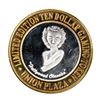 Image 2 : .999 Silver Plaza Las Vegas, NV $10 Casino Limited Edition Gaming Token