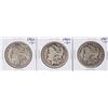 Image 1 : Lot of (3) 1901-S $1 Morgan Silver Dollar Coins