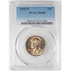 Image 1 : 1949-D Washington Quarter Coin PCGS MS65 Nice Toning