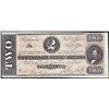 Image 1 : 1864 $2 Confederate States of America Note