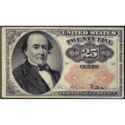 1874 Twenty-Five Cent Fifth Issue Fractional Currency Note
