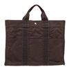 Image 3 : Hermes Gray Canvas Fourre Tout MM Tote Bag