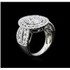 Image 3 : 2.32 ctw Diamond Ring - 18KT White Gold