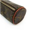 Image 4 : Louis Vuitton Monogram Canvas Leather Trousse Ronde Pouch Bag