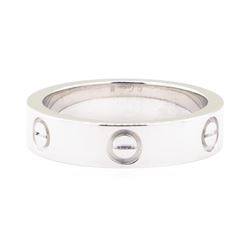 Cartier Love Ring - 18KT White Gold