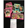 Image 1 : 1978 GREASE TRADING CARDS/ STICKERS LOT