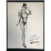 Image 1 : ZATANNA 8X10 CONVENTION  PRINT SIGNED