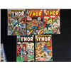 Image 1 : THE MIGHTY THOR COMIC BOOK LOT (MARVEL COMICS)