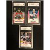 Image 1 : 2014 LEAF ITG NICK MERKLEY ROOKIE PINK HOCKEY CARD LOT (GEM MINT 10)