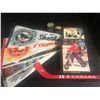 Image 1 : HOCKEY FAN SOUVENIR LOT (PENNANTS/ PUCKS...)