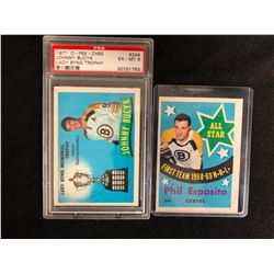 1971 OPC HOCKEY CARD LOT ( BUCYK, ESPOSITO)