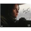 Image 1 : FELICITY JONES SIGNED GYN ERSO STAR WARS 8 X 10 ( STAR WARS AUTHENTIC COA)