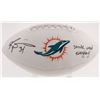 Image 1 : RICKY WILLIAMS SIGNED MIAMI DOLPHINS FOOTBALL (JSA COA)