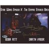 Image 1 : JEREMY BULLOCH, DAVID PROWSE AND JAMES EARL JONES SIGNED STAR WARS 8 X 10