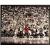 Image 1 : MICHAEL JORDAN SIGNED 8X10 BASKETBALL PHOTO (GLOBAL AUTHENTICS COA)