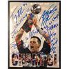 Image 1 : NEW ENGLAND PATRIOTS MULTI SIGNED 8X10 SUPERBOWL PHOTO