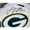 Image 2 : DAVANTE ADAMS SIGNED FULL SIZE PACKERS HELMET ( JSA COA)