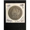 Image 1 : 1898 USA MORGAN SILVER DOLLAR (MINTED SAN FRANCISCO)