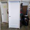 Image 1 : NEW 32 INCH DOOR, METRIE LINCOLN PARK, PREHUNG 33 5/8 INCH JAM RETAIL $180